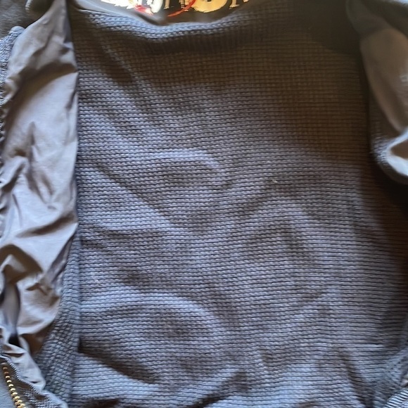 Polo Ralph Lauren Kids Navy Medium Vintage Heavyweight Full Zip Sweatshirt - Picture 5 of 6